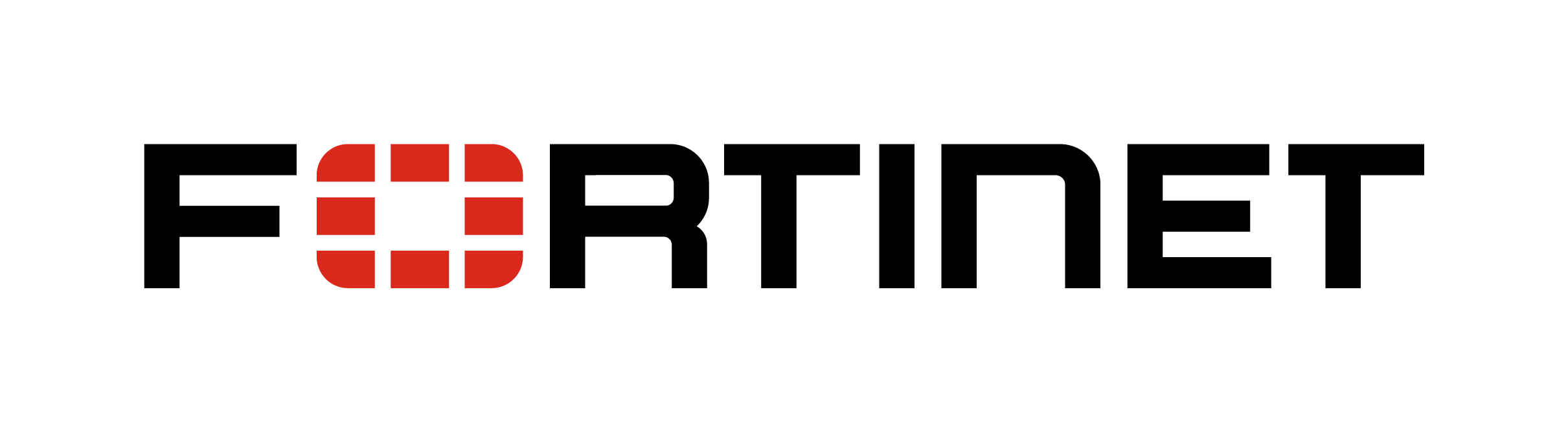Fortinet logo black red